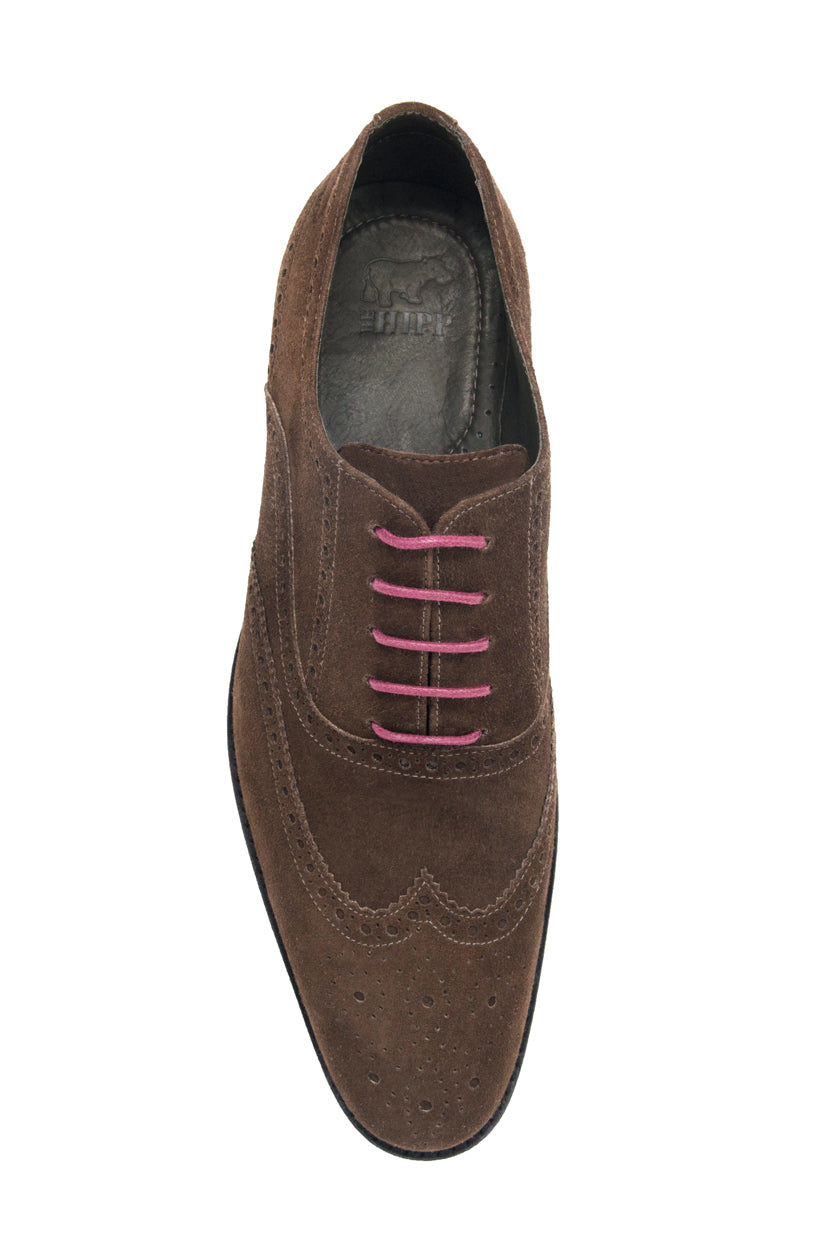 URBAN CHIC - DARK BROWN SUEDE