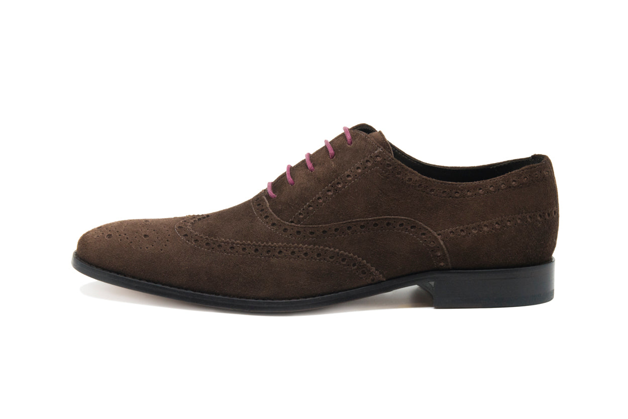 URBAN CHIC - DARK BROWN SUEDE