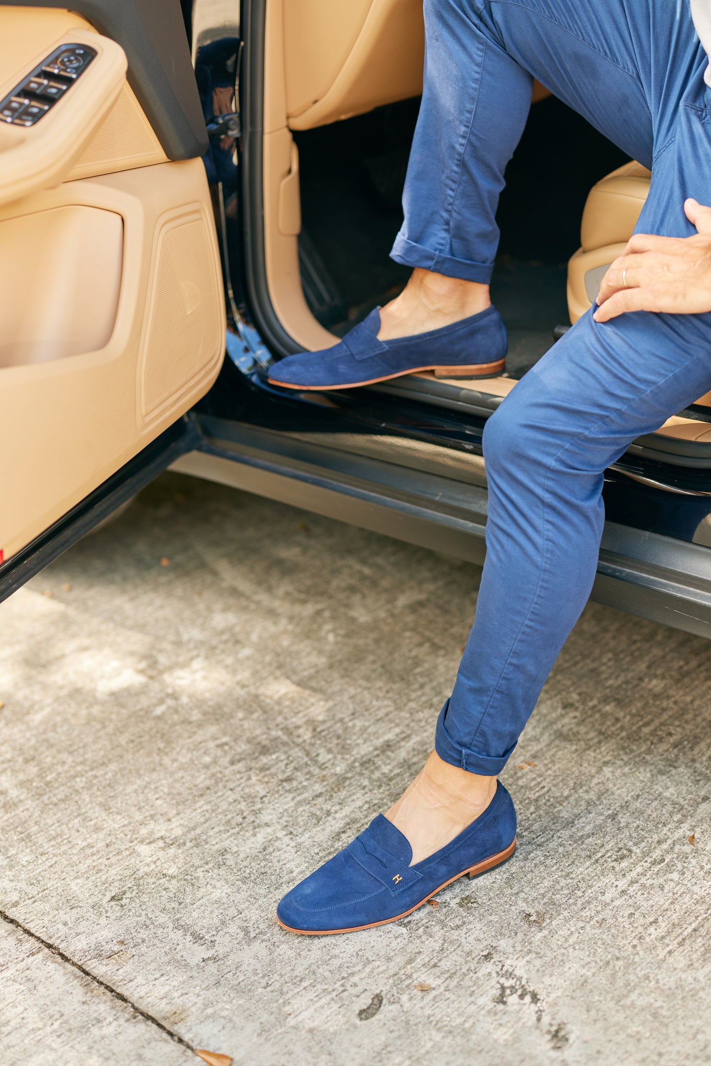 Le Moc Blue Loafer