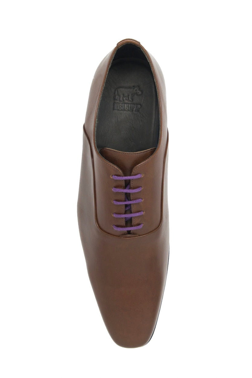 HAPPY CHIC - BROWN LEATHER