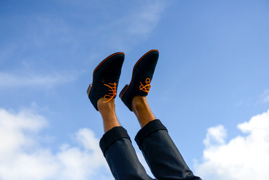 Hybrid dress shoes
