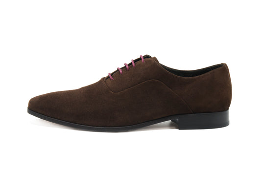 HAPPY CHIC - BROWN SUEDE