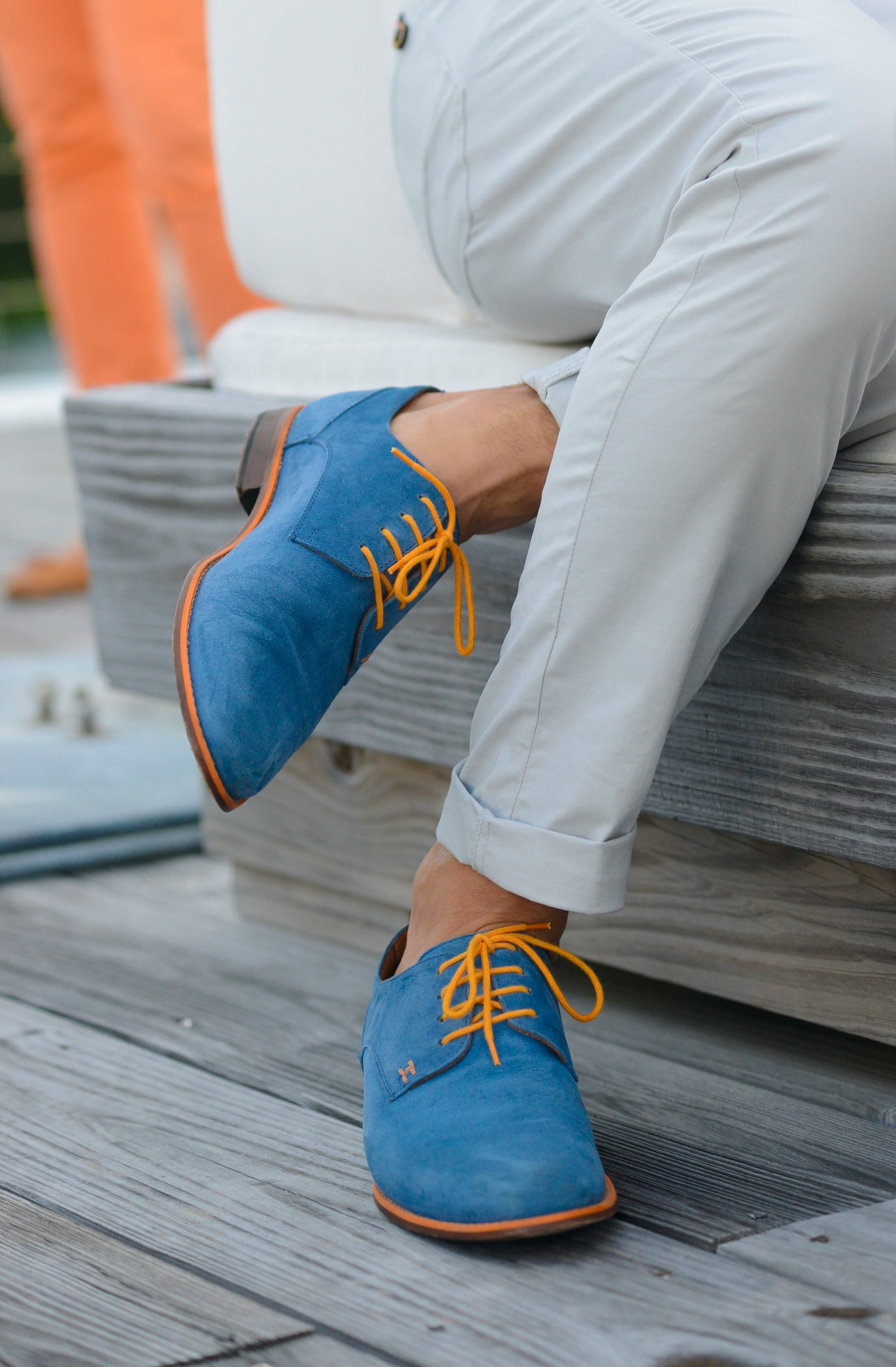 CASUAL CHIC ROYAL BLUE ORANGE